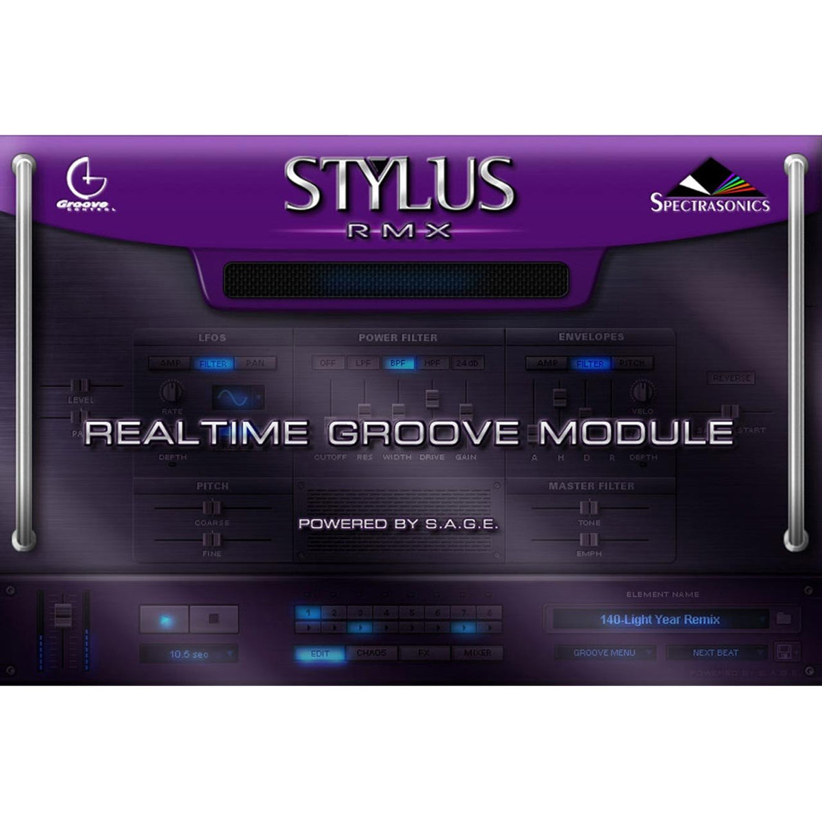 Software Instruments - Spectrasonics Stylus RMX XPANDED Software Drum Instrument