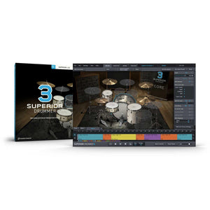 Software Instruments - Toontrack Superior Drummer 3 Software CROSSGRADE