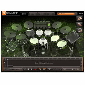 Sound Library Expansions - Toontrack Electronic EZX Expansion Pack For EZDrummer