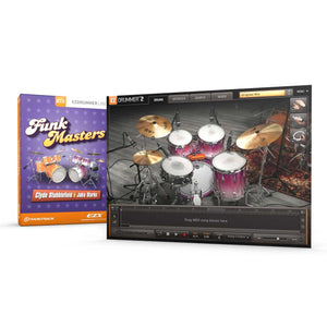 Sound Library Expansions - Toontrack Funkmasters EZX EZDrummer Expansion Pack