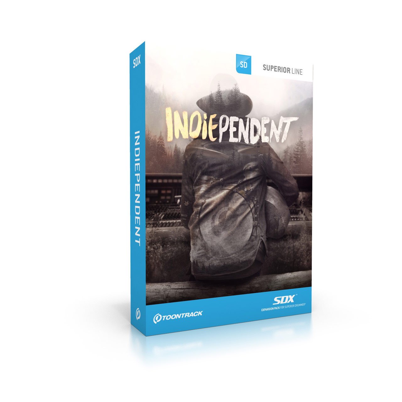 Sound Library Expansions - Toontrack Indiependent SDX - Sound Expansion For Superior Drummer 2.0