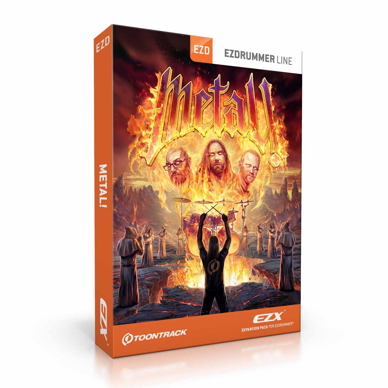 Sound Library Expansions - Toontrack Metal! EZX Expansion Pack For EZDrummer