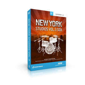 Sound Library Expansions - Toontrack New York Studios Vol.3 SDX - Sound Expansion For SD2