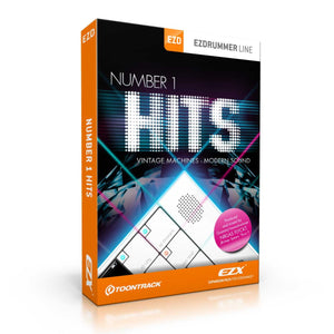 Sound Library Expansions - Toontrack Number 1 Hits EZX Expansion Pack For EZDrummer