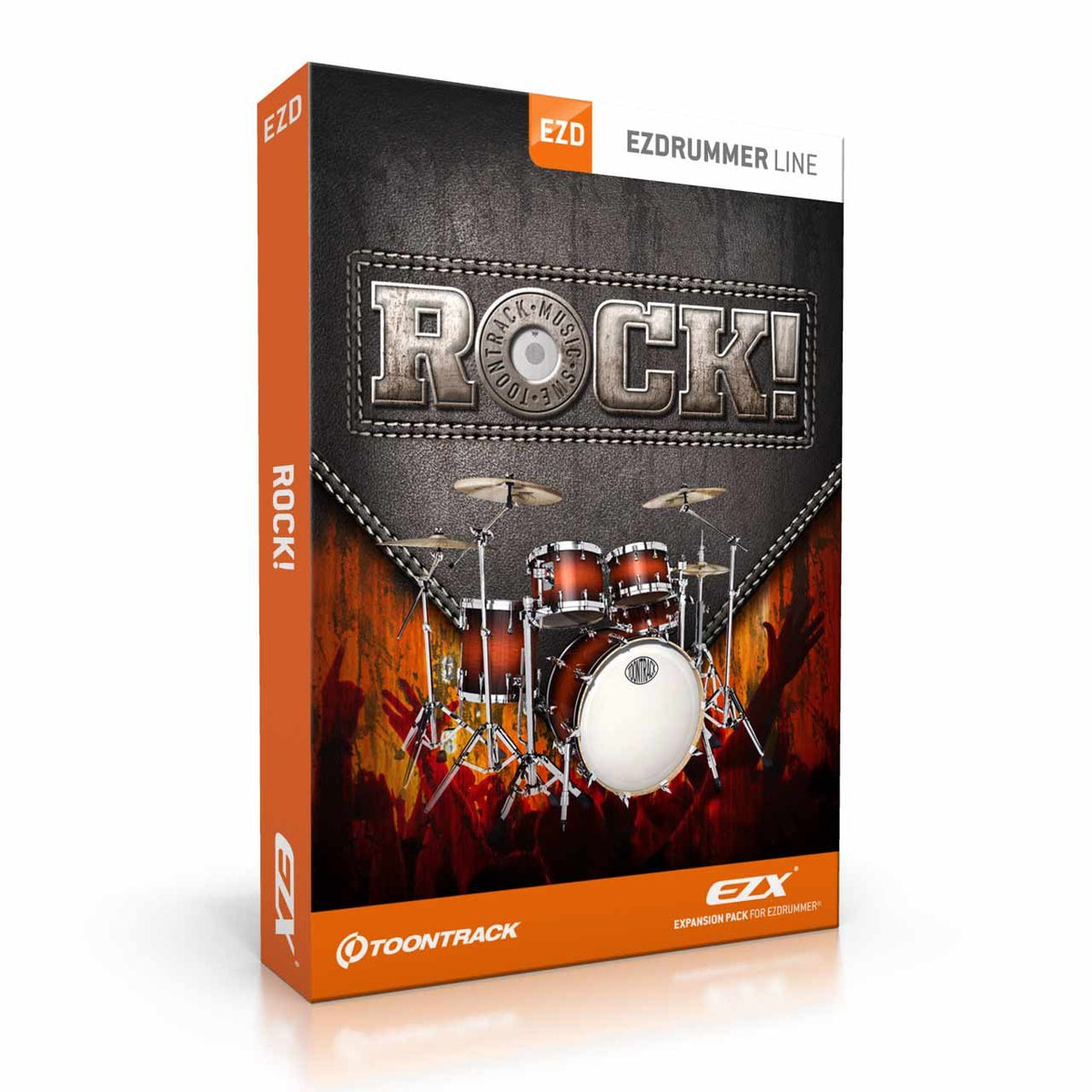 Sound Library Expansions - Toontrack Rock! EZX Expansion Pack For EZDrummer