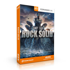 Sound Library Expansions - Toontrack Rock Solid EZX Expansion Pack For EZDrummer