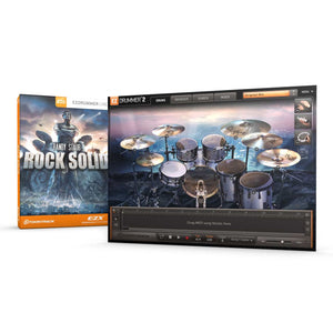 Sound Library Expansions - Toontrack Rock Solid EZX Expansion Pack For EZDrummer
