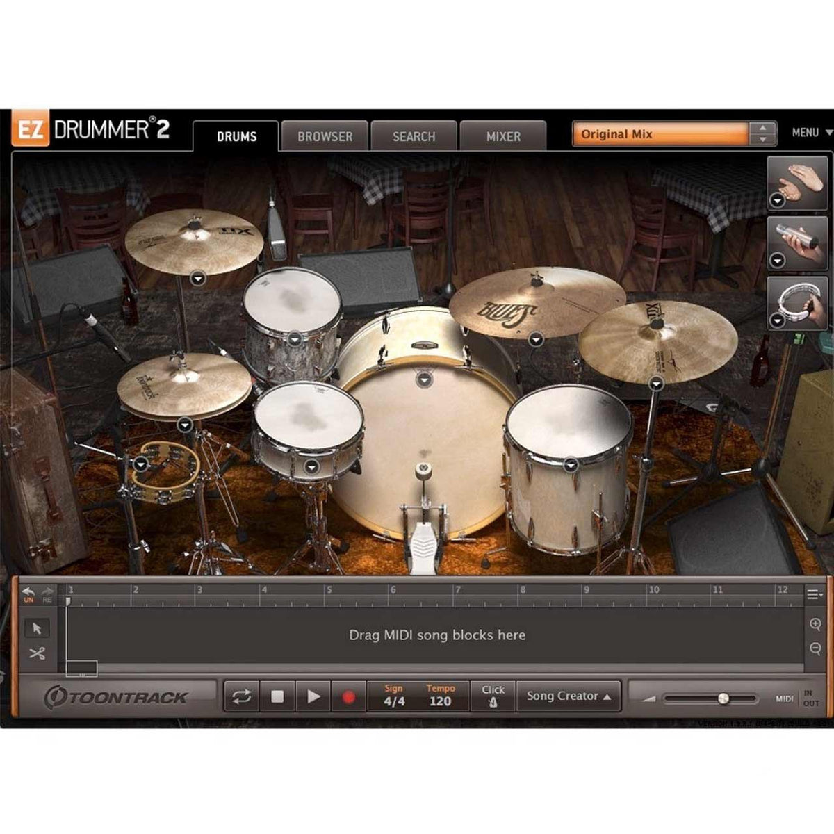 Sound Library Expansions - Toontrack The Blues EZX Expansion Pack For EZDrummer