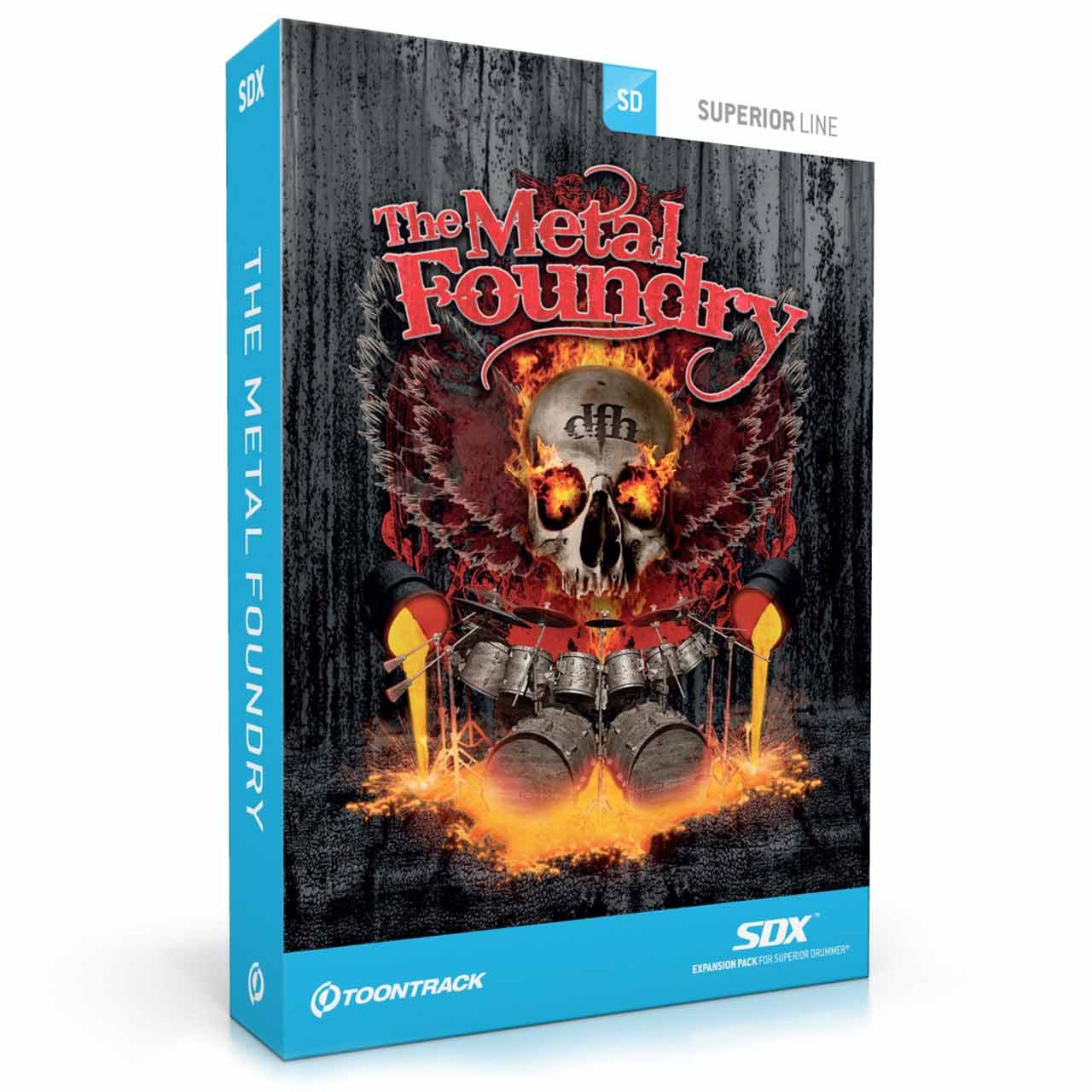 Sound Library Expansions - Toontrack The Metal Foundry SDX Expansion Pack For Superior Drummer