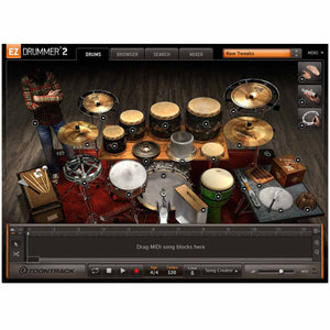 Sound Library Expansions - Toontrack Twisted Kit EZX EZDrummer Expansion Pack
