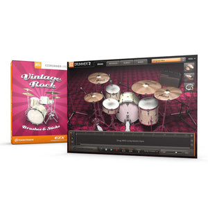 Sound Library Expansions - Toontrack Vintage Rock EZX Expansion Pack For EZDrummer