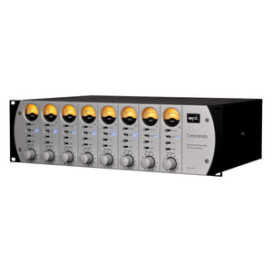 SPL Crescendo Eight-Channel Microphone Preamplifier featuring 120V Technology Angle