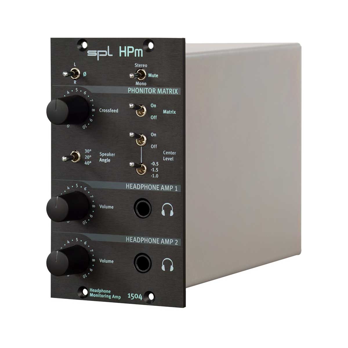 SPL HPm 500-series Headphone Monitoring Amplifier Side