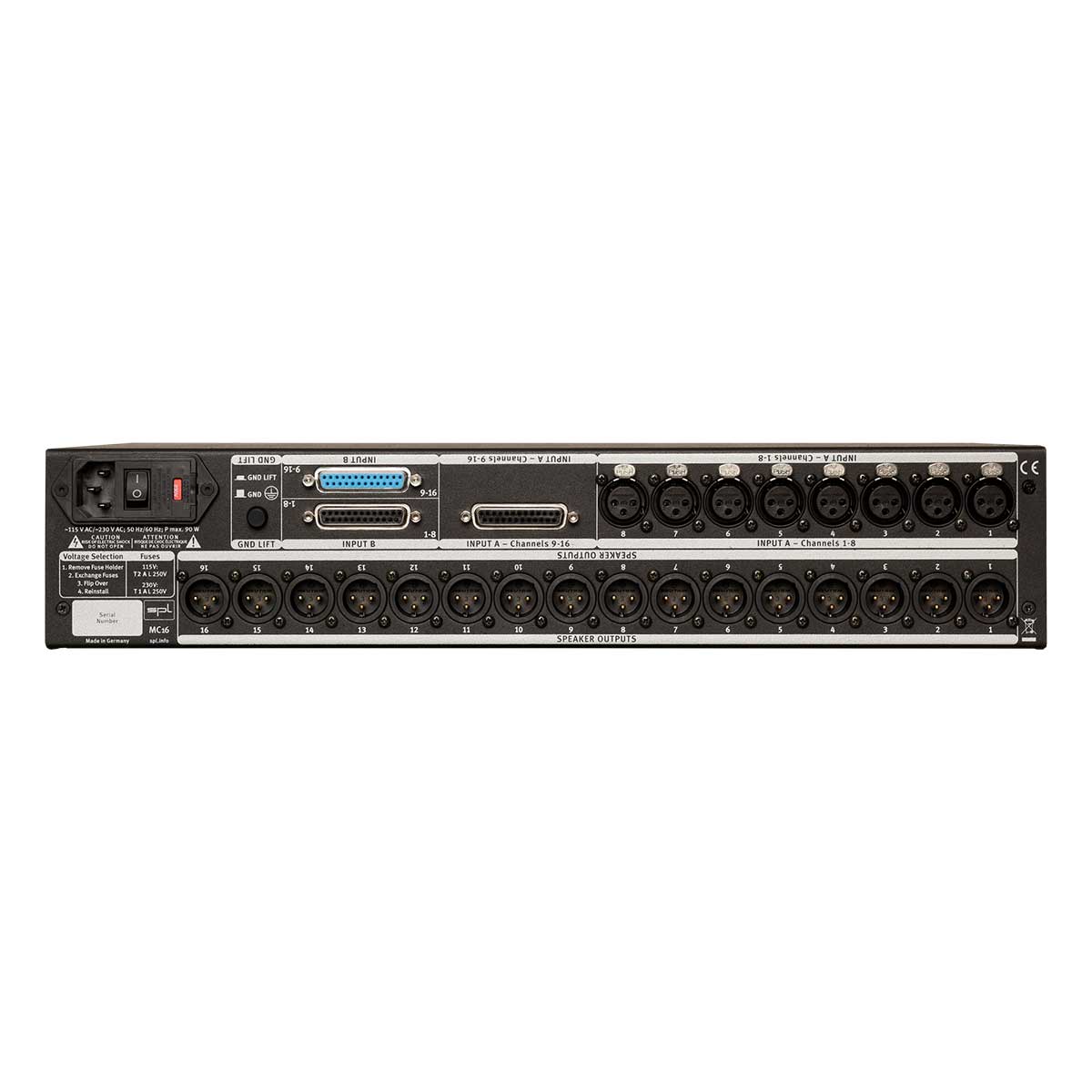 SPL MC16 16 Channel Master Monitoring Controller