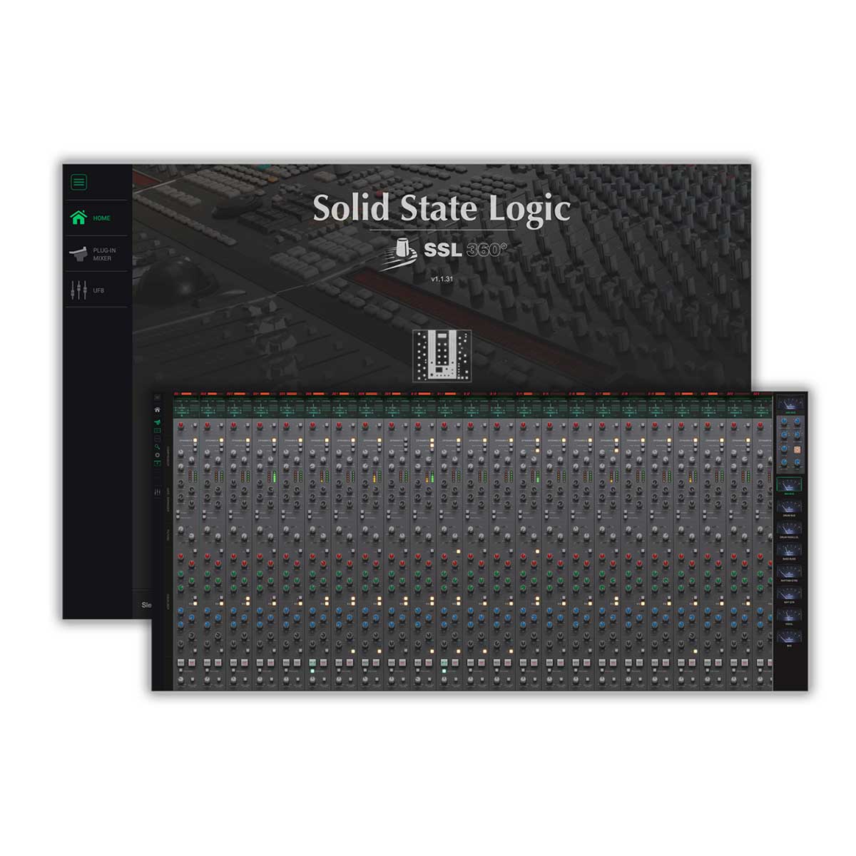 Solid State Logic UC1 Plug-In Controller with SSL Native Channel Strip 2 & Bus Comp 2