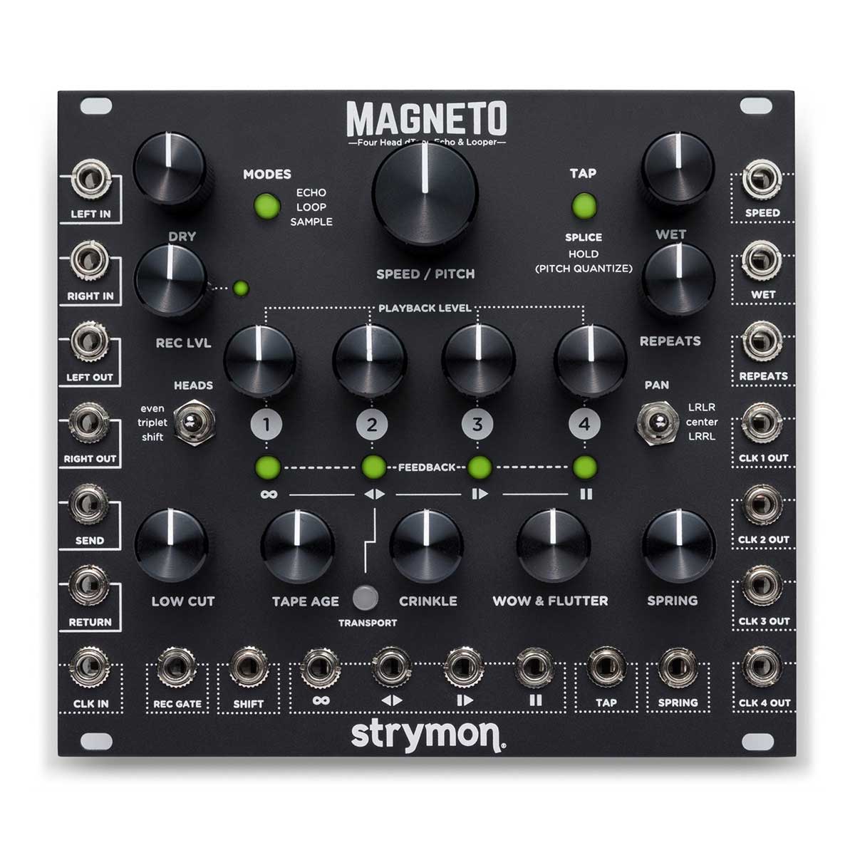 Strymon Magneto Four Head dTape Echo & Looper Eurorack Module