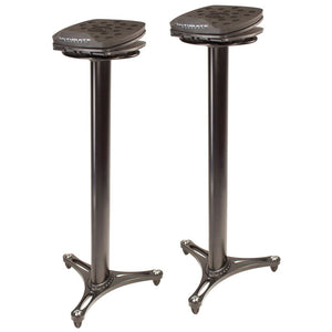 Studio Monitor Stands - Ultimate Support MS-100B Professional Column Studio Monitor Stands
