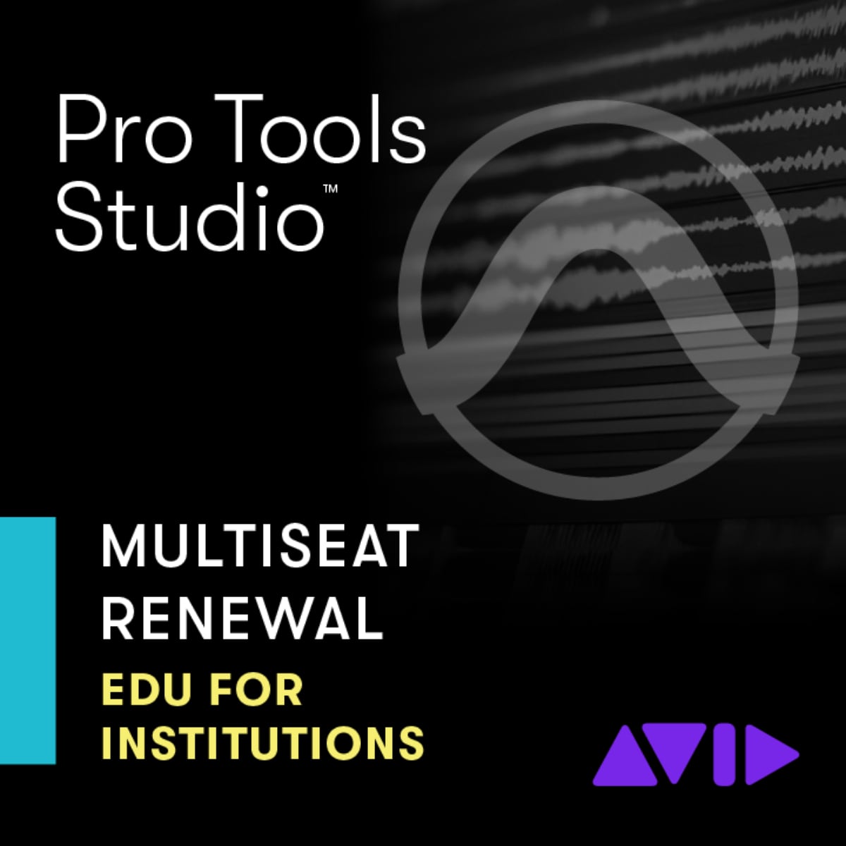 Avid Pro Tools Studio Annual Subscription - MultiSeat - EDU ONLY - RENEWAL