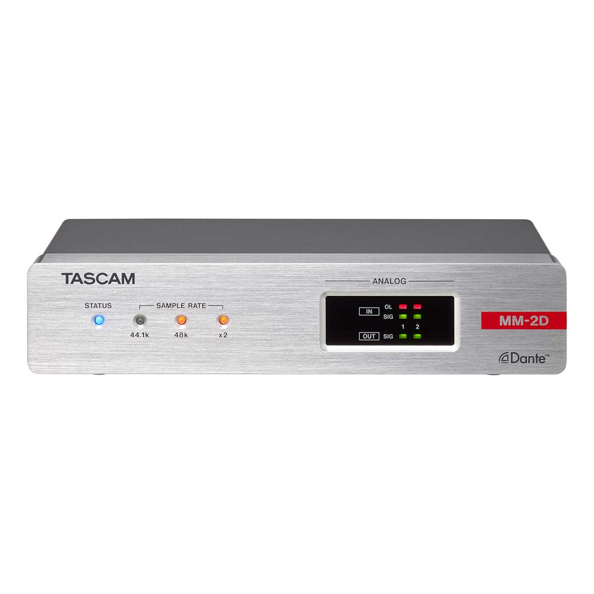 TASCAM MM-2D-X Built-in DSP 2 mic/line input / 2 line output Dante converter