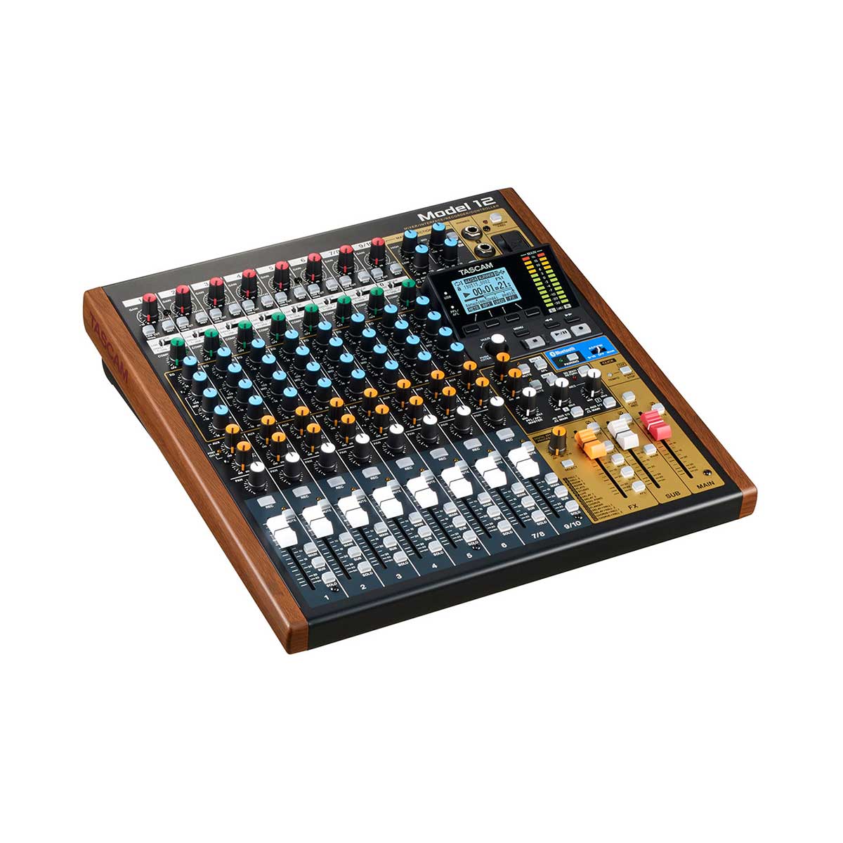 TASCAM Model 12 integrated mixer and multi-track recorder
