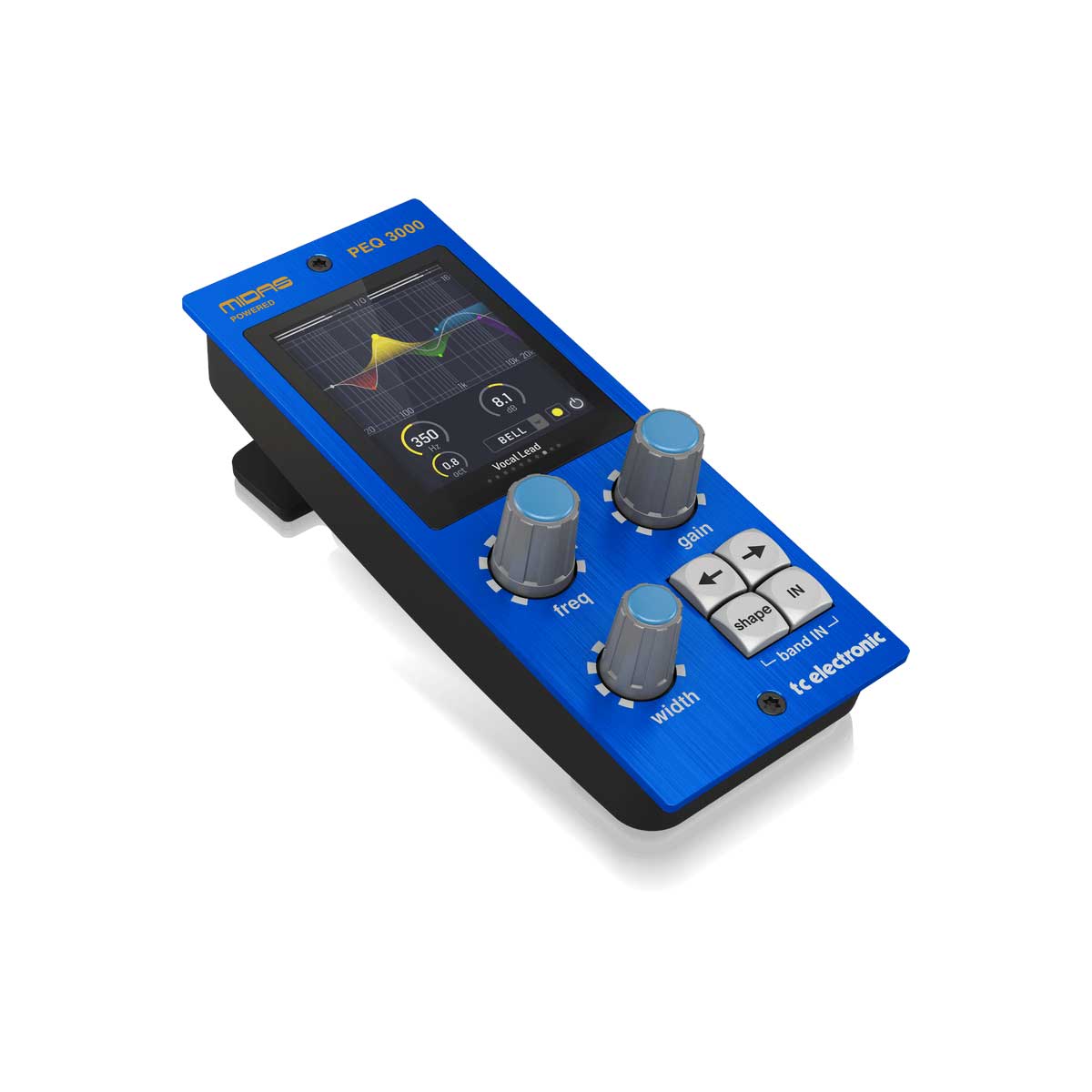 TC Electronic PEQ 3000 -DT Midas-Powered Parametric Channel EQ Plug-In with Analog-Feel Desktop Interface