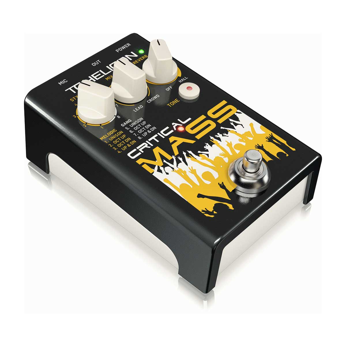 TC Helicon Critical Mass Studio-Quality Vocal Stompbox