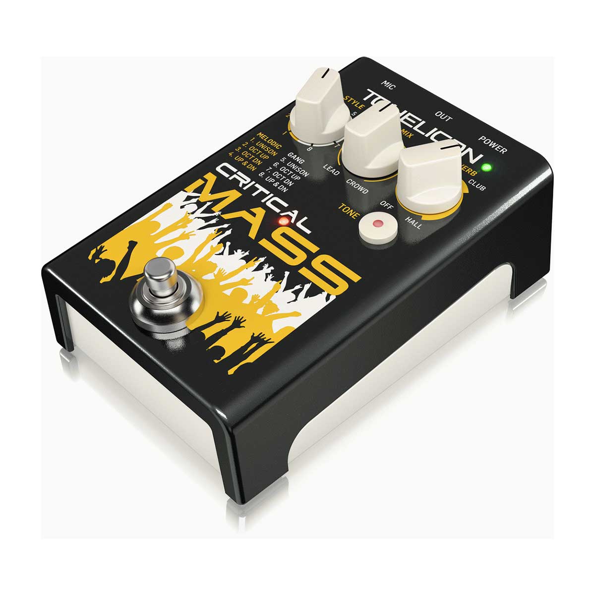 TC Helicon Critical Mass Studio-Quality Vocal Stompbox