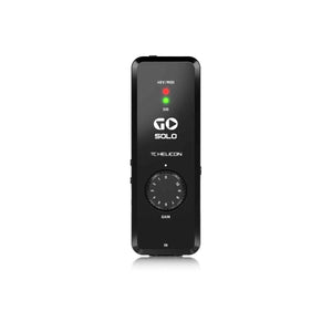 TC Helicon Go Solo High-Definition Audio/MIDI Interface for Mobile Devices Top