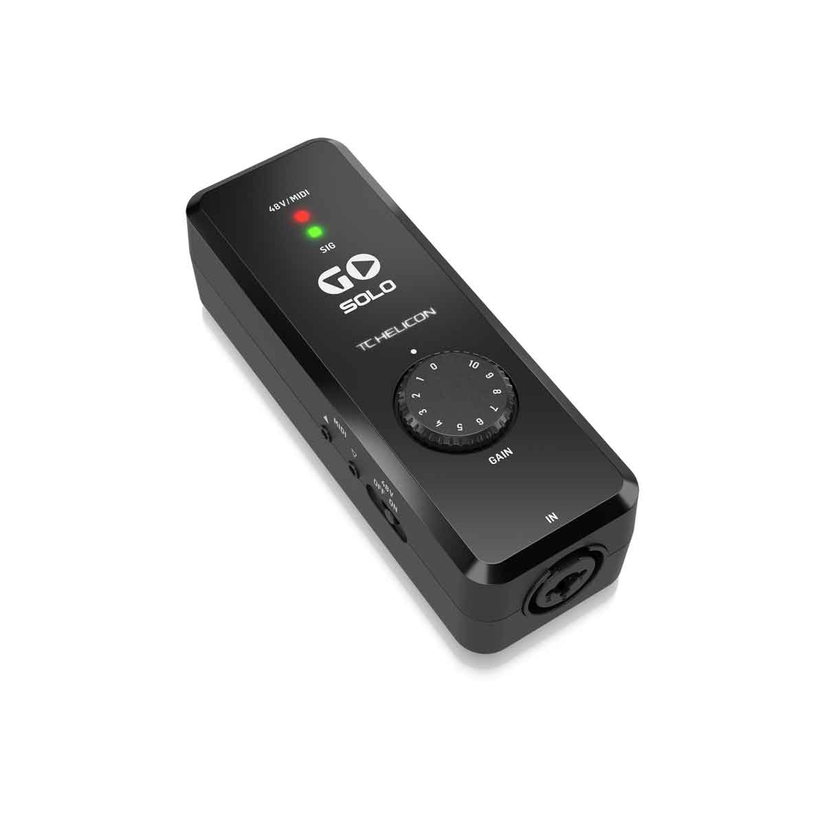TC Helicon Go Solo High-Definition Audio/MIDI Interface for Mobile Devices