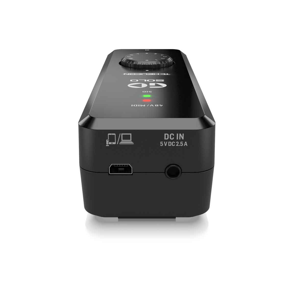 TC Helicon Go Solo High-Definition Audio/MIDI Interface for Mobile Devices Input