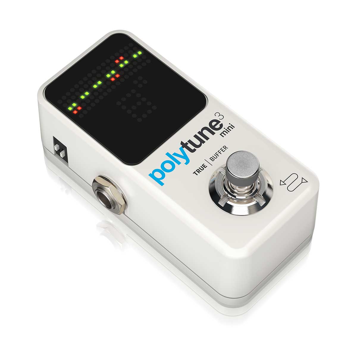 TC Electronic Polytune 3 Mini Polyphonic Tuner Left Angle