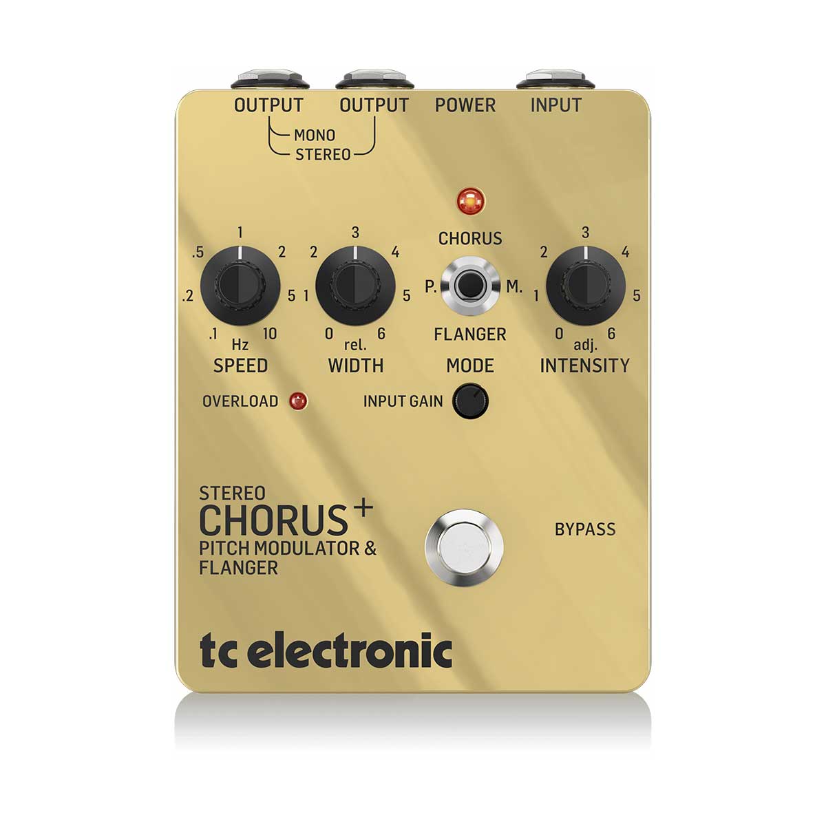 TC Electronic SCF GOLD SE Special Edition SCF Stereo Chorus Flanger Pedal