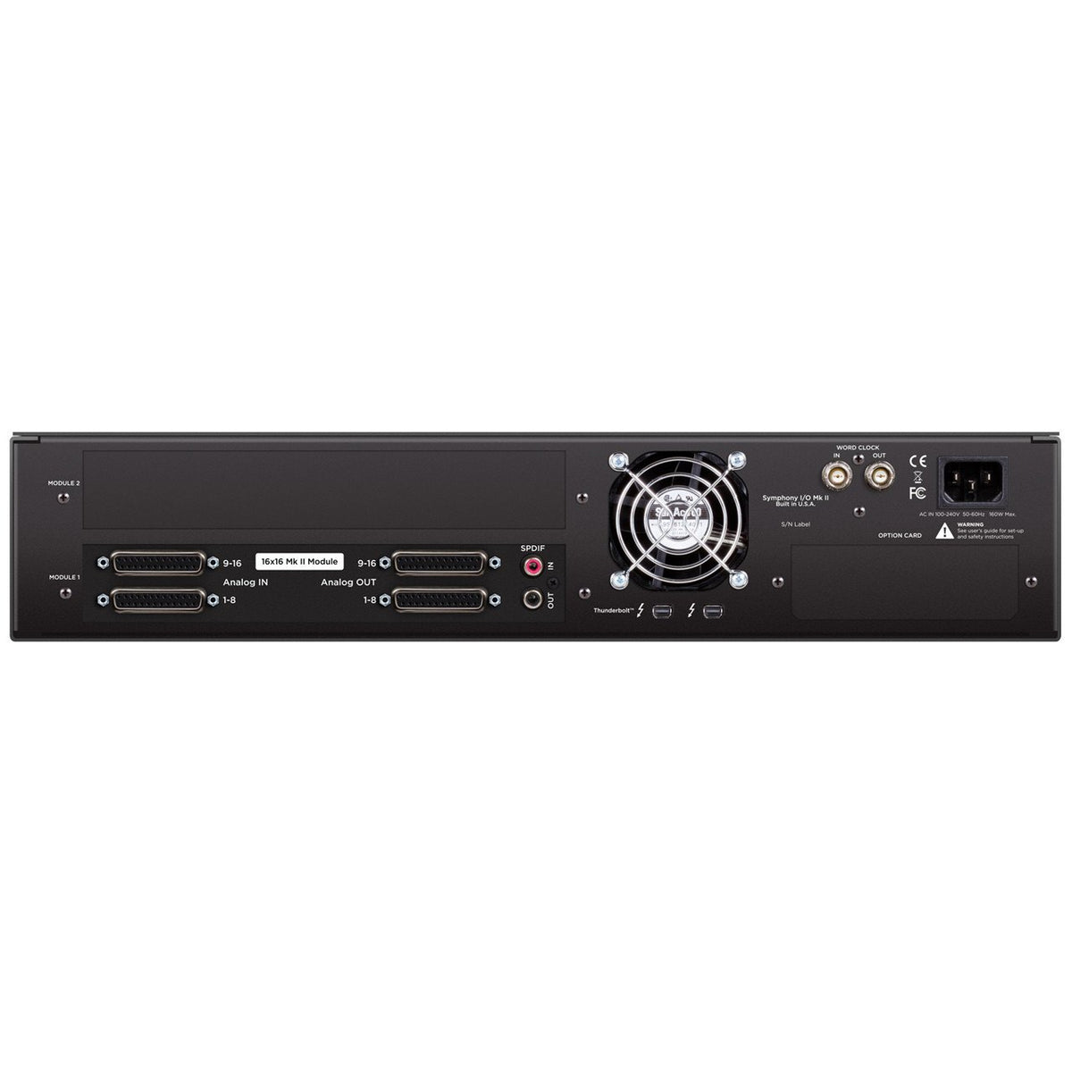Thunderbolt Interfaces - Apogee Symphony I/O Mk II 16x16 Thunderbolt Audio Interface
