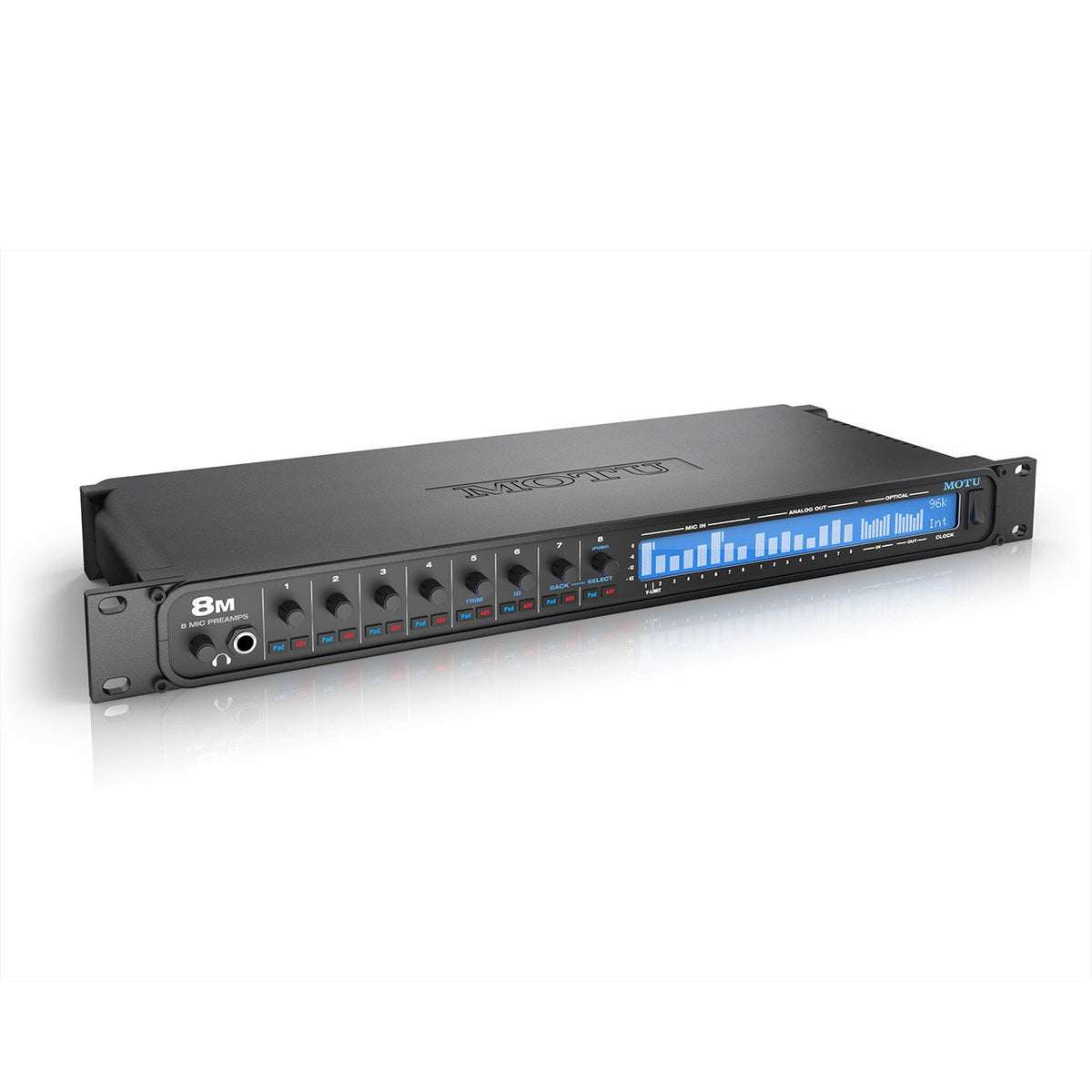 Thunderbolt Interfaces - MOTU 8M Thunderbolt / AVB Ethernet / USB Audio Interface