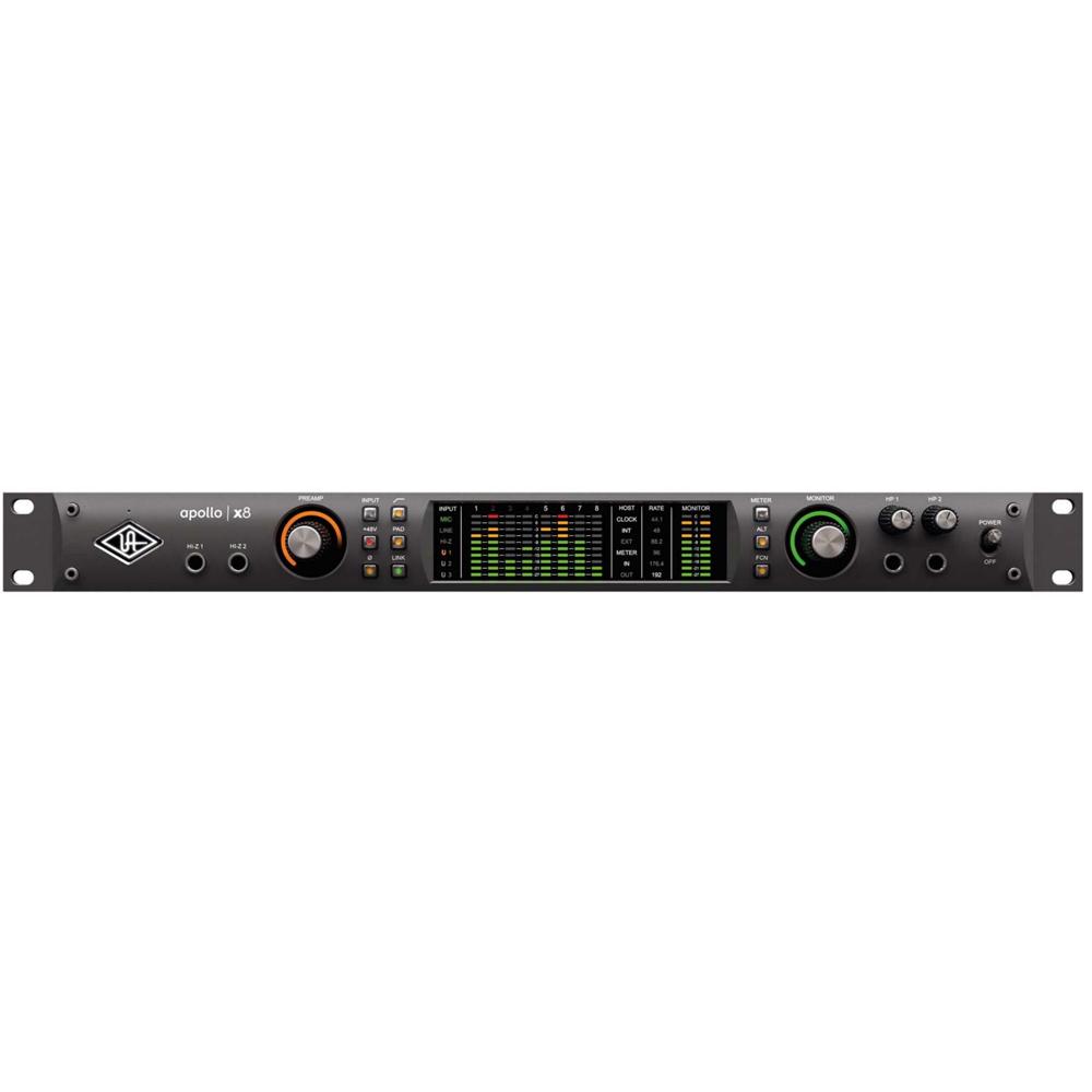 Thunderbolt Interfaces - Universal Audio Apollo X8 Thunderbolt 3 Audio Interface