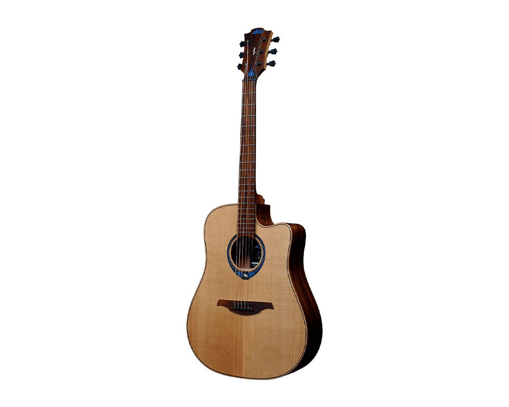 Lâg HyVibe THV10DCE  Electro-Acoustic Guitar (with luxury gig bag)