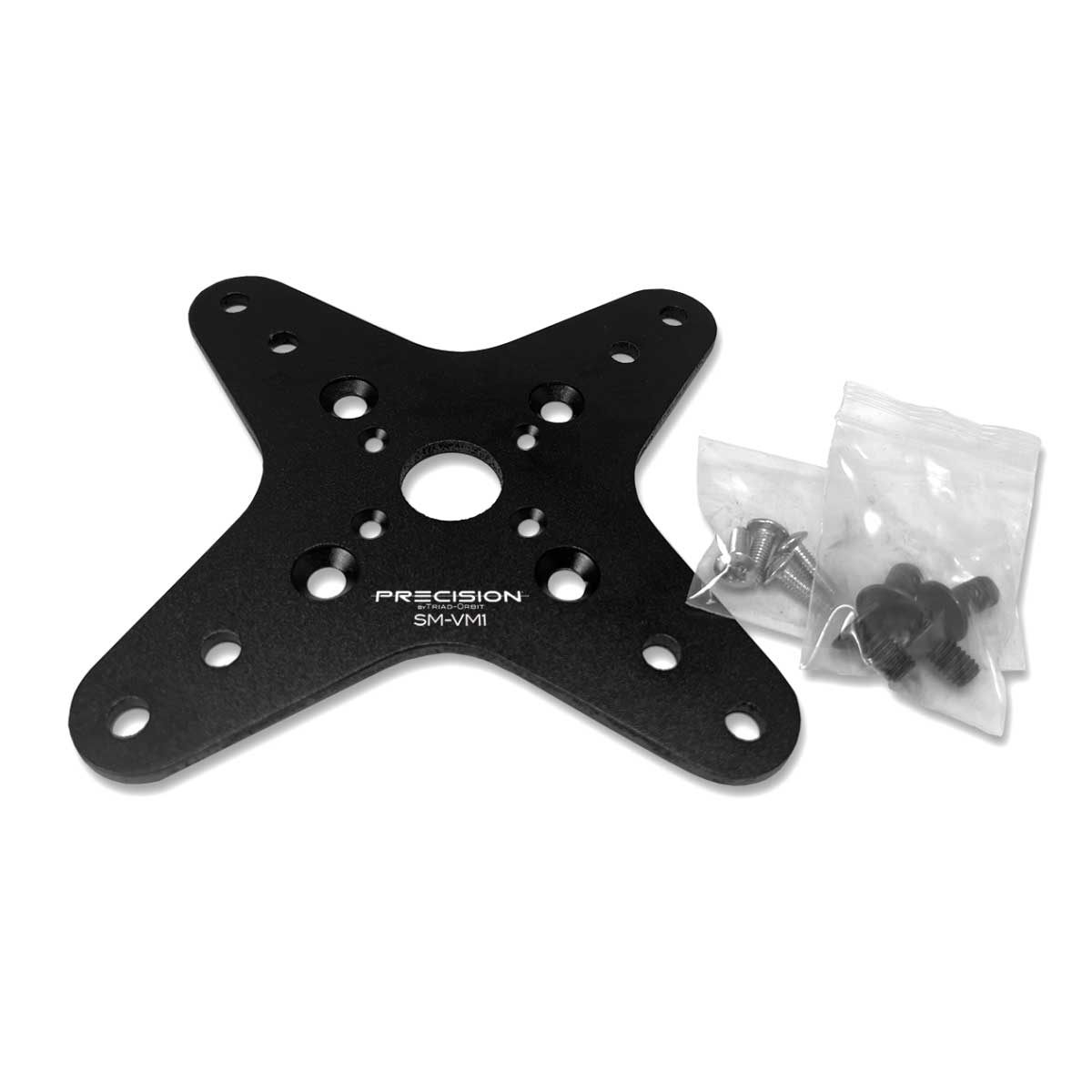 Triad-Orbit SM-VM1 for speakers with 100x00mm or 75x75mm Vesa Mount holes.Triad-Orbit SM-VM1 for speakers with 100x00mm or 75x75mm Vesa Mount holes.