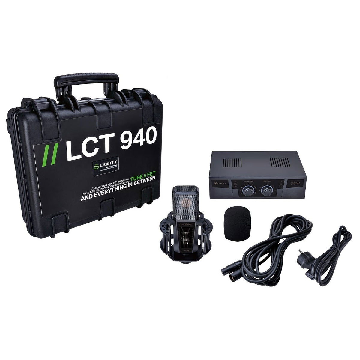 Tube Microphones - Lewitt LCT 940 Tube / FET Large Diaphragm Condenser Microphone