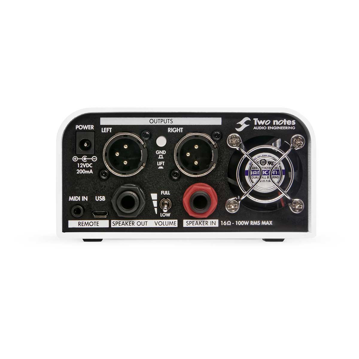 Two Notes Torpedo Captor X Compact Reactive Load Box, Attenuator, Cab Sim, IR Loader & Stereo Expander