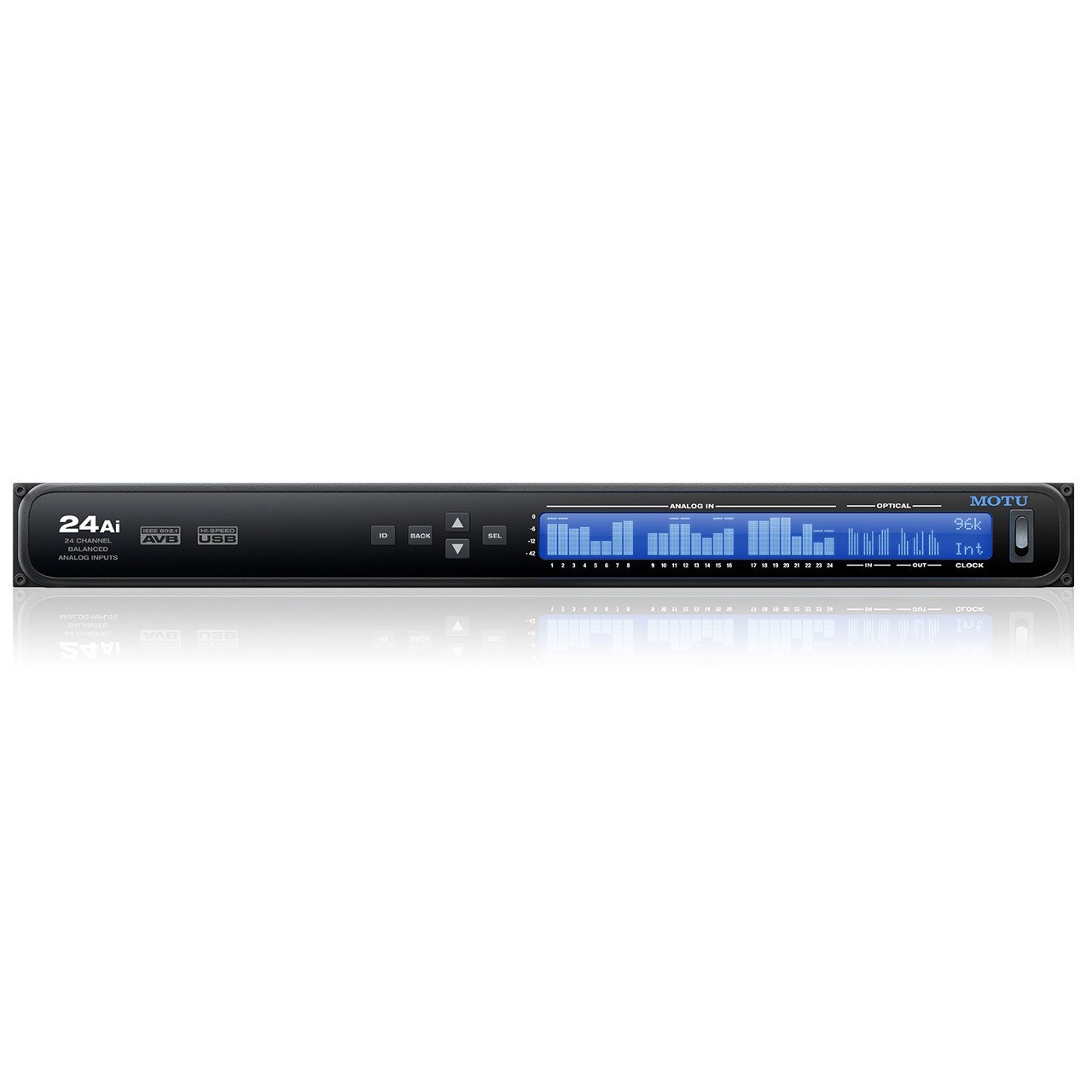 USB Audio Interfaces - MOTU 24Ai USB/AVB Ethernet Audio Interface