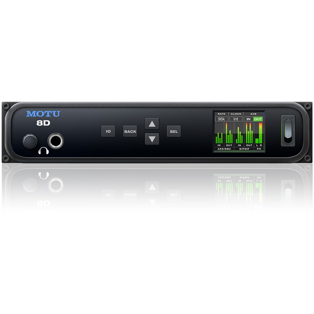 USB Audio Interfaces - MOTU 8D - AES3/SPDIF/USB/AVB-TSN Audio-interface W/ DSP & Mixing