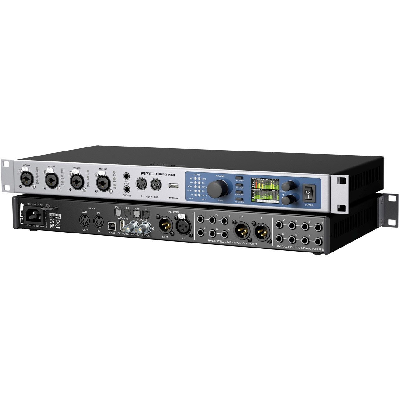 USB Audio Interfaces - RME Fireface UFX II 60-Channel USB Audio Interface