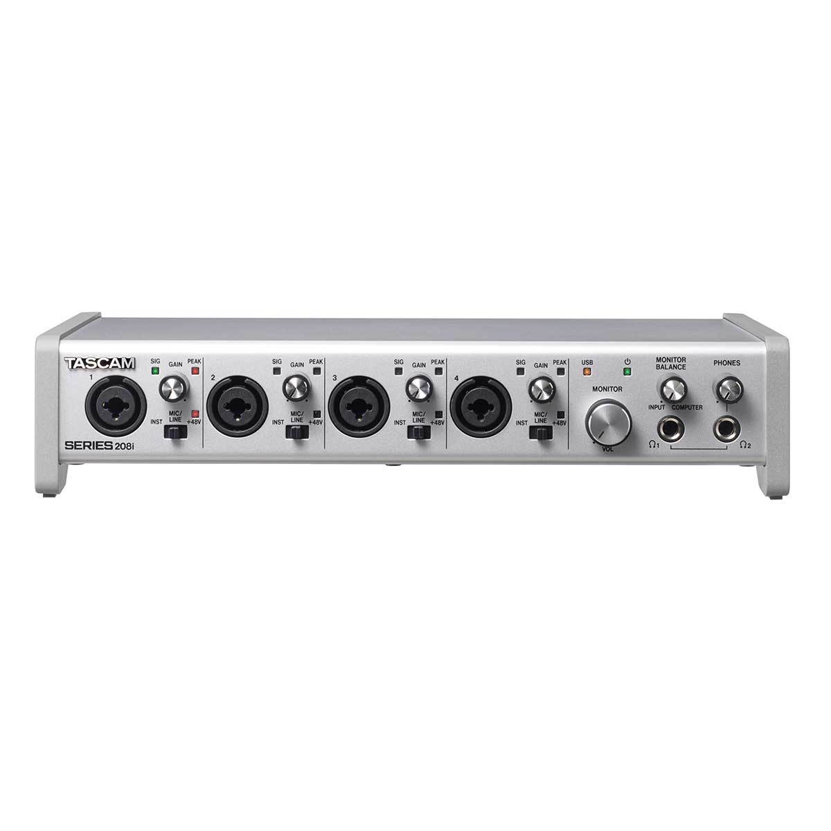USB Audio Interfaces - TASCAM Series 208i 20 IN/8 OUT USB Audio Interface