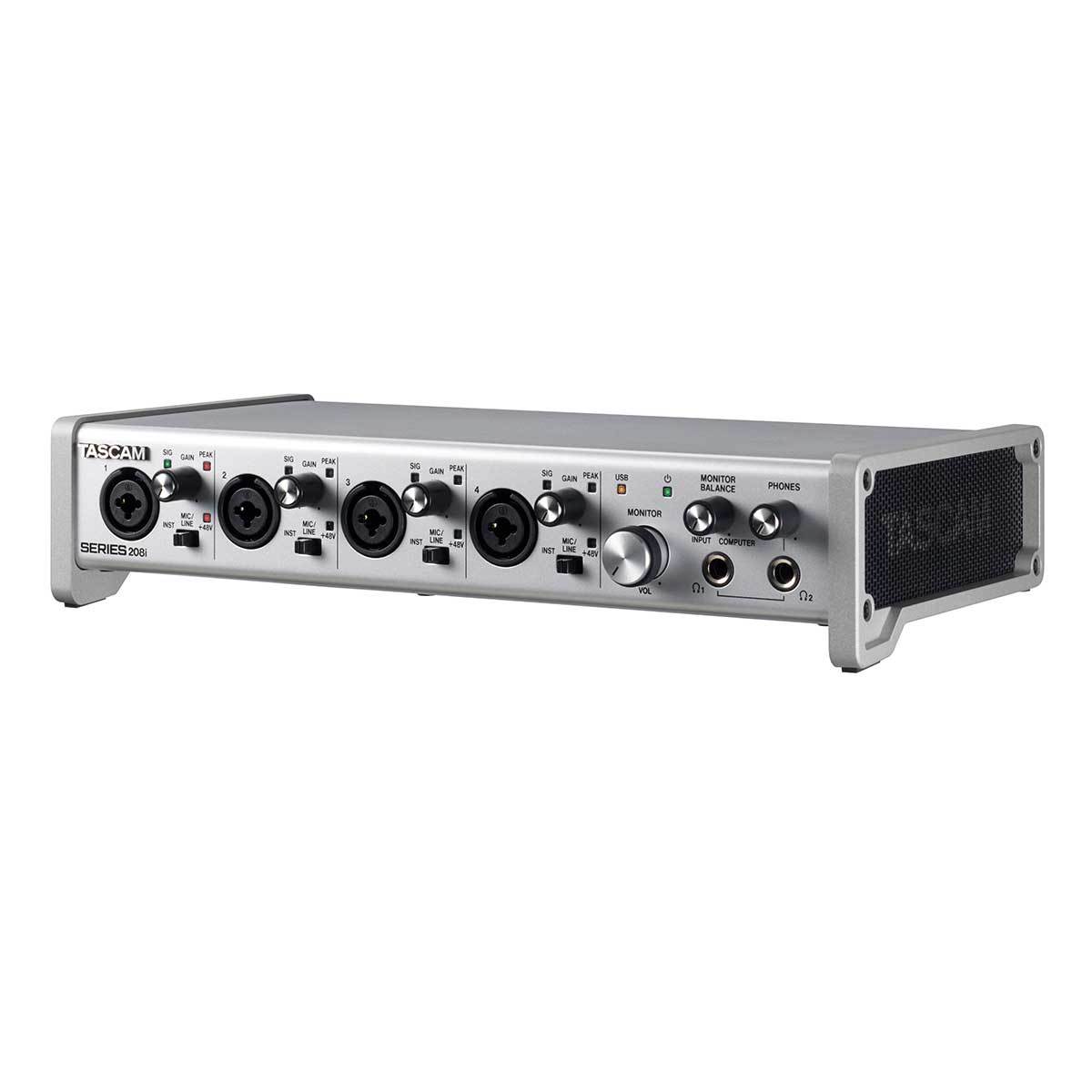 USB Audio Interfaces - TASCAM Series 208i 20 IN/8 OUT USB Audio Interface