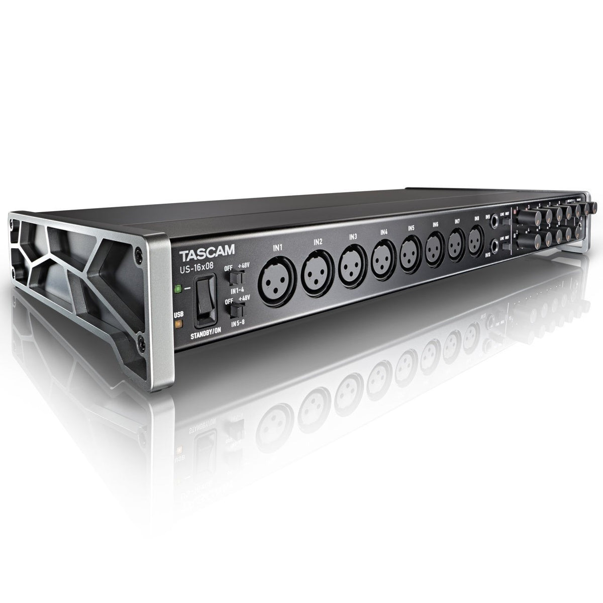 USB Audio Interfaces - TASCAM US-16x08 16-input Audio Interface For Mac, Windows And IPad