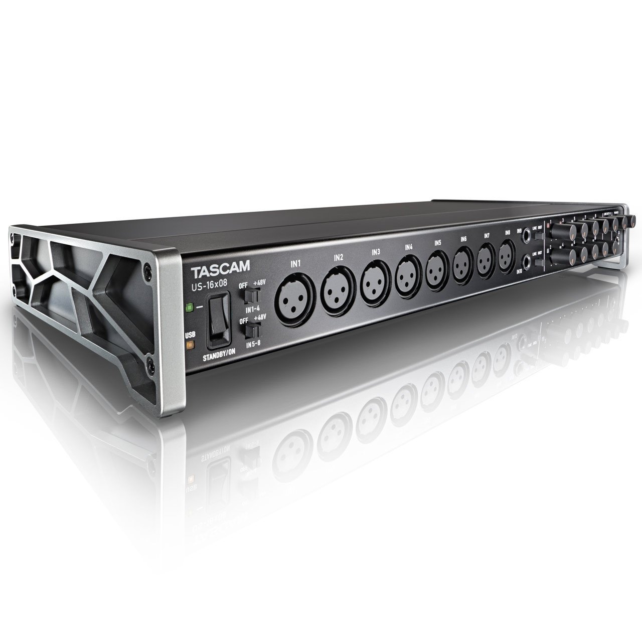 USB Audio Interfaces - TASCAM US-16x08 16-input Audio Interface For Mac, Windows And IPad