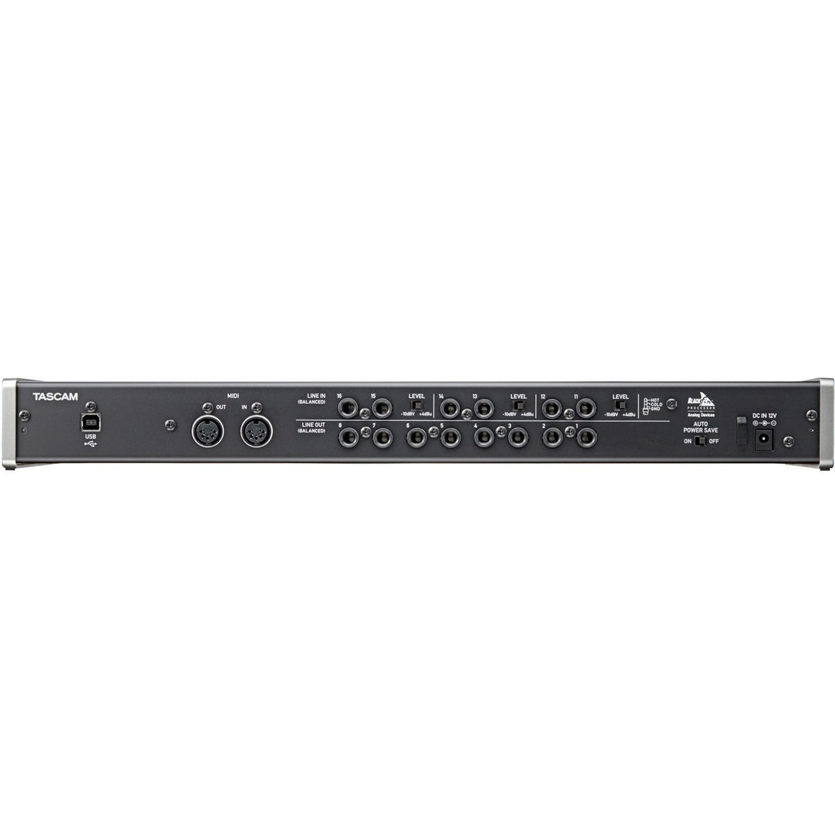 USB Audio Interfaces - TASCAM US-16x08 16-input Audio Interface For Mac, Windows And IPad