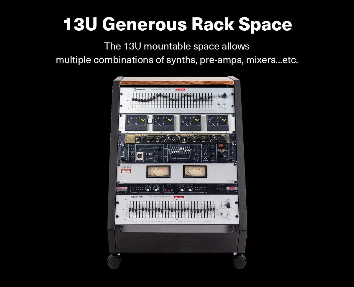 Wavebone Fin 13U Angled Studio Rack