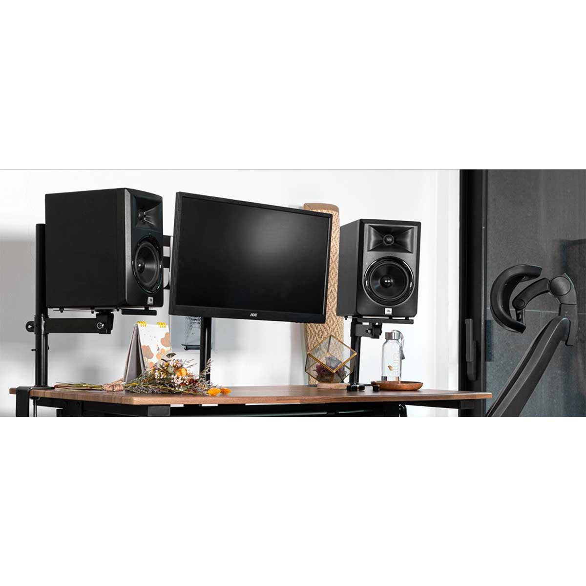 Wavebone Gemini Height-Adjustable Table Top Speaker Stands