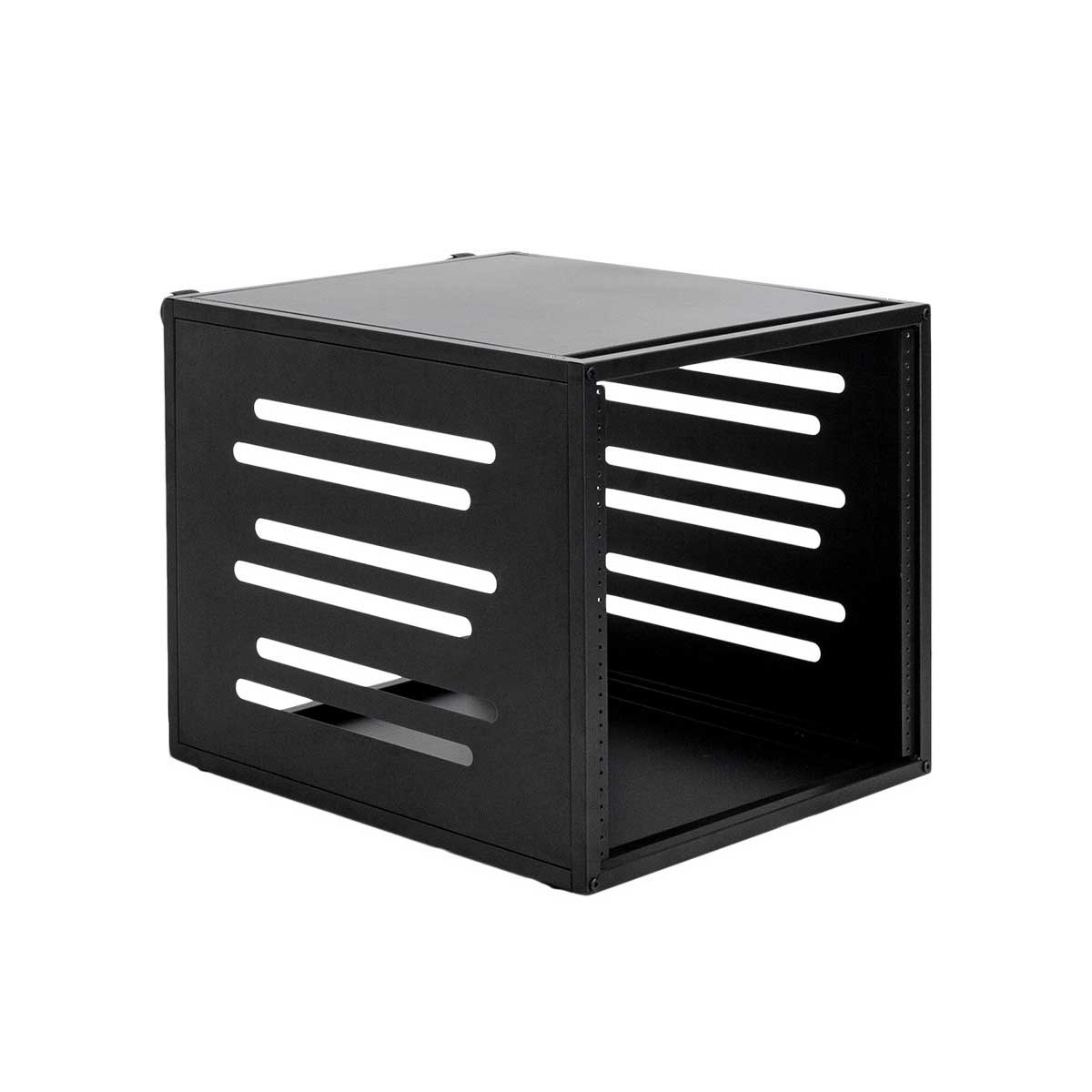 Wavebone Wing 10U Stackable Studio Rack on Wheels